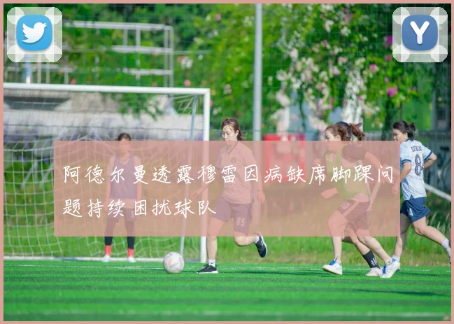 阿德尔曼透露穆雷因病缺席脚踝问题持续困扰球队